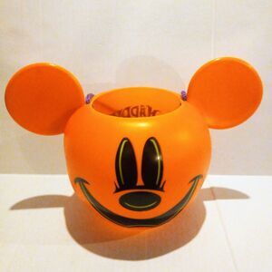 Disney Parks Mickey Mouse Halloween Treat Bucket-2024-Jack O Lantern-Pumpkin